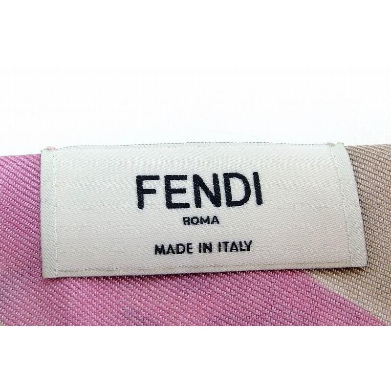 FENDI（フェンディ） シルク ツイリー スカーフ フローラル フラワー