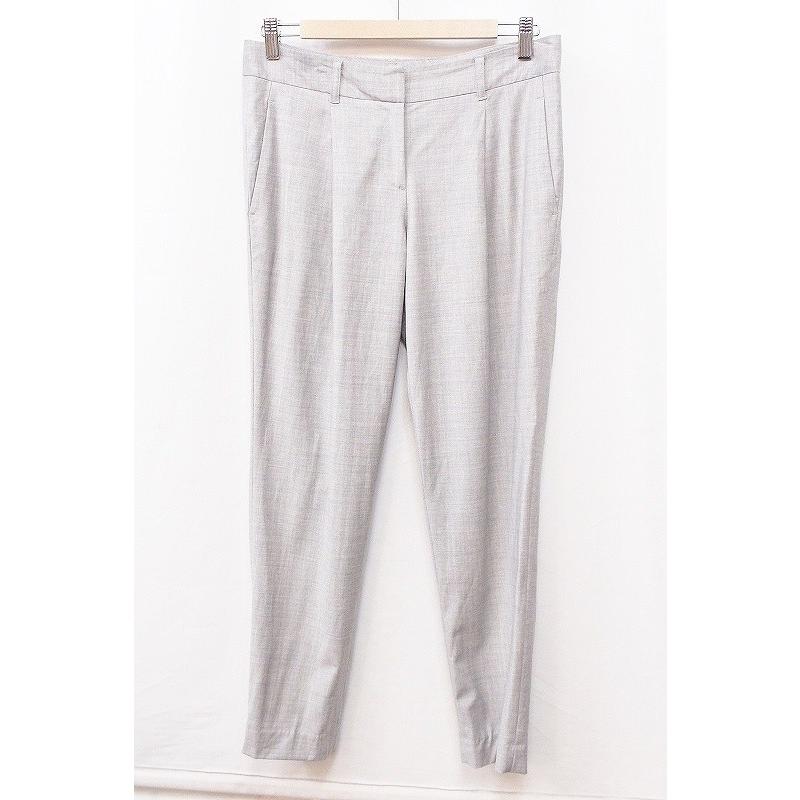 theory luxe セオリーリュクス スラックスパンツ 40 オフグレー