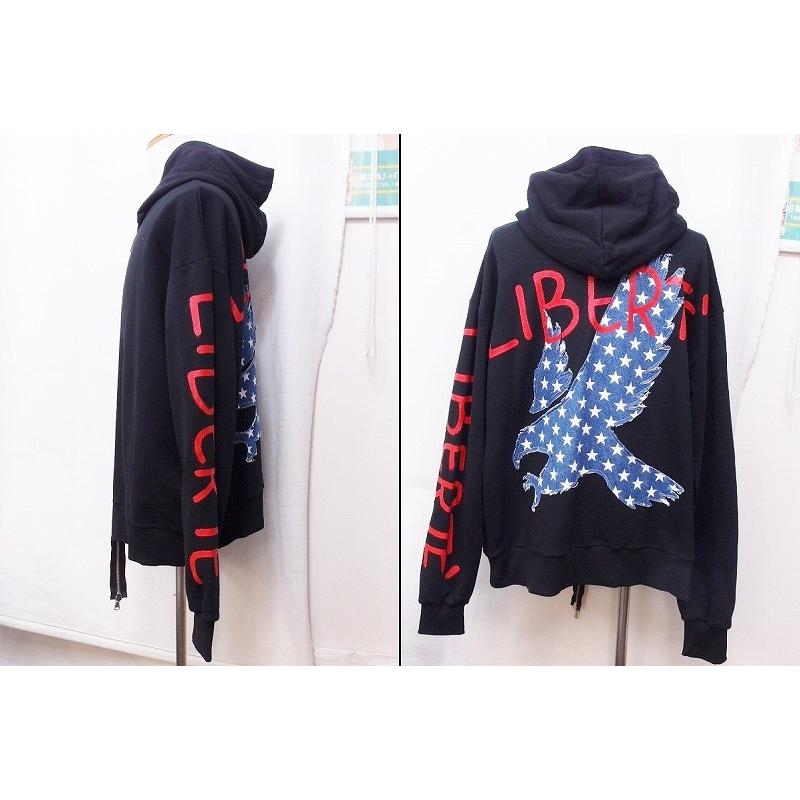 Faith connexion フェイスコネクション Liberty print hoodie ジップ  