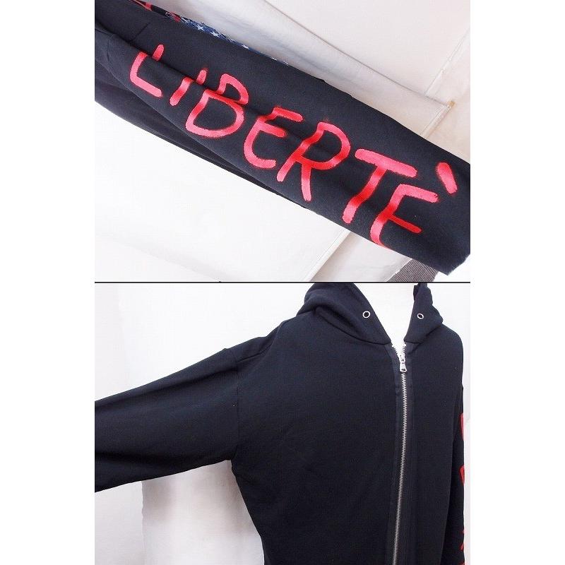 Faith connexion フェイスコネクション Liberty print hoodie ジップ  