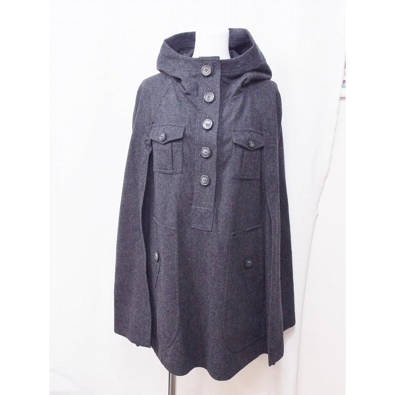 レア✨【MARC BY MARC JACOBSウールポンチョ】マークジェイコブス 