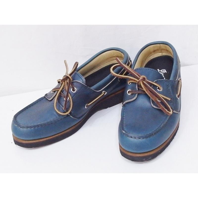 Danner ダナー デッキシューズ レザー メンズ 6 1/2 ネイビー系ブルー 