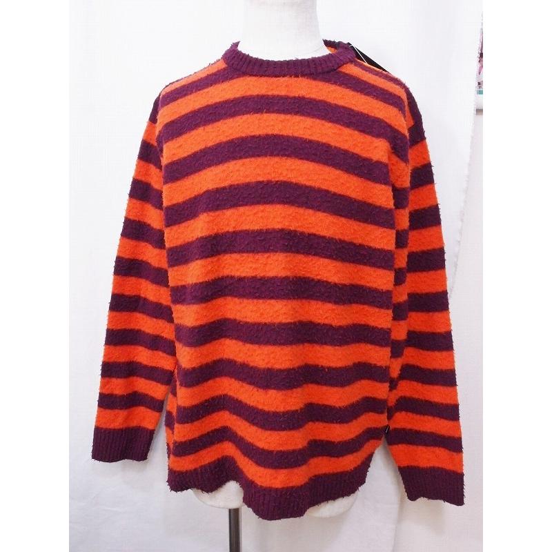 Diesel ディーゼル クルーネックニットセーター ピリング加工 メンズ L オレンジ パープル Nm Visionヤフーショッピング店 通販 Yahoo ショッピング