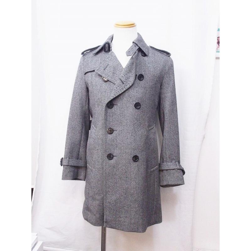 BURBERRY BLACK LABEL バーバリーブラックレーベル ウールトレンチ  