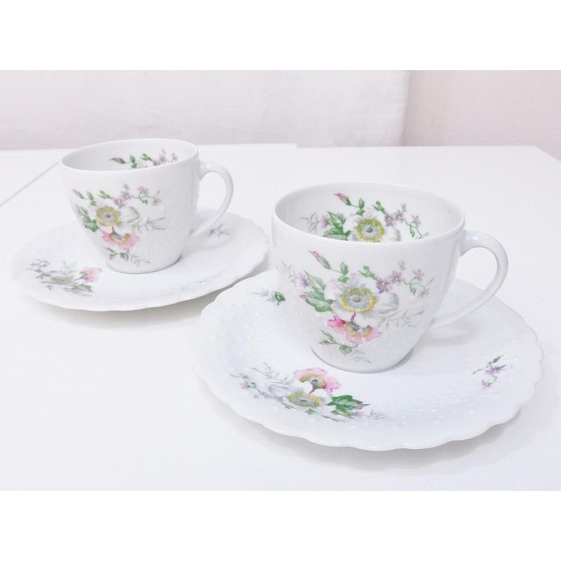 ジョルジュボワイエ　デミタスカップソーサー　2セット リモージュジョルジュボワイエデミタスカップ＆ソーサー2客