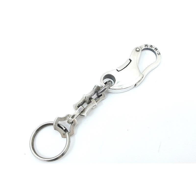 MARS（釣具） MARS マーズ SV925 キーリング付き キーホルダー  