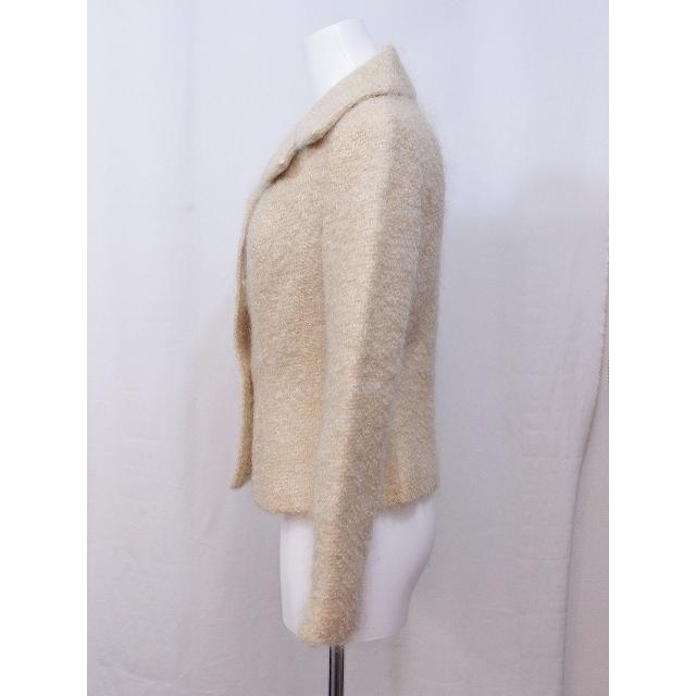 Sybilla シビラ ショートコート ジャケット モヘア混 M アイボリー 
