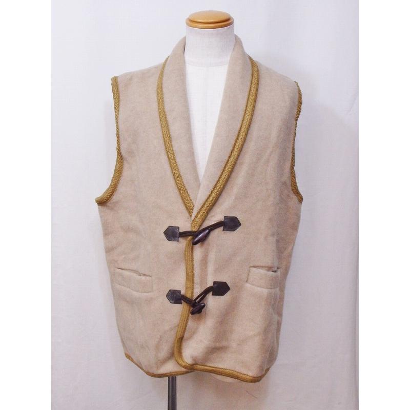 LOFTY(ロフテー) カシミヤ混ベスト メンズ M〜L ベージュ LOFTY(ロフテー) カシミヤ混ベスト メンズ M〜L ベージュ