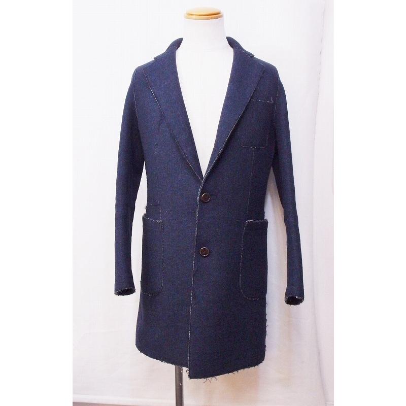 Eleventyイレブンティチェスターコートネイビー46