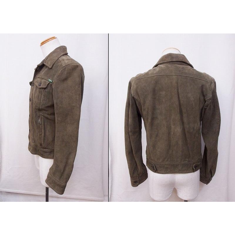 新入荷 極美品 DIESEL レザージャケット カーキ レザージャケット