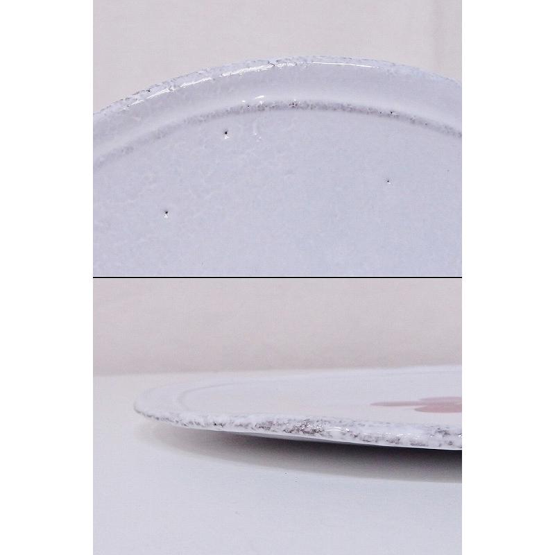 Astier de Villatte John Derian パンジー フラワー 16cmプレート 