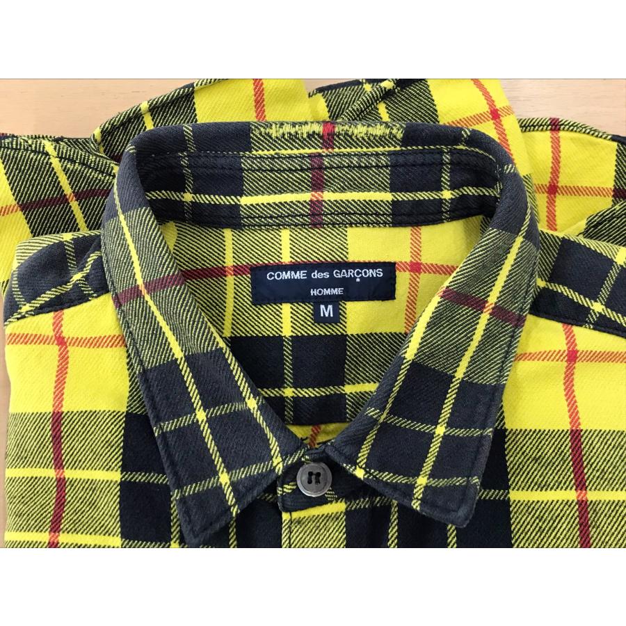 COMME des GARCONS HOMME コムデギャルソンオム フランネル 厚手 