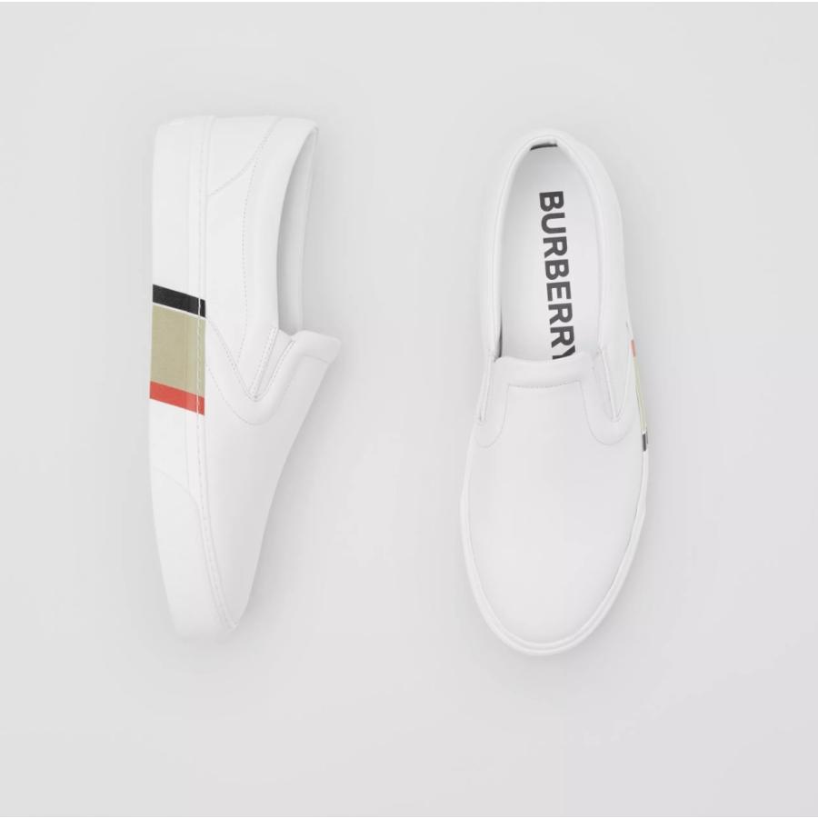 BURBERRY バーバリー バイオベースソール レザー スリッポン BURBERRY バーバリー バイオベースソール レザー スリッポン
