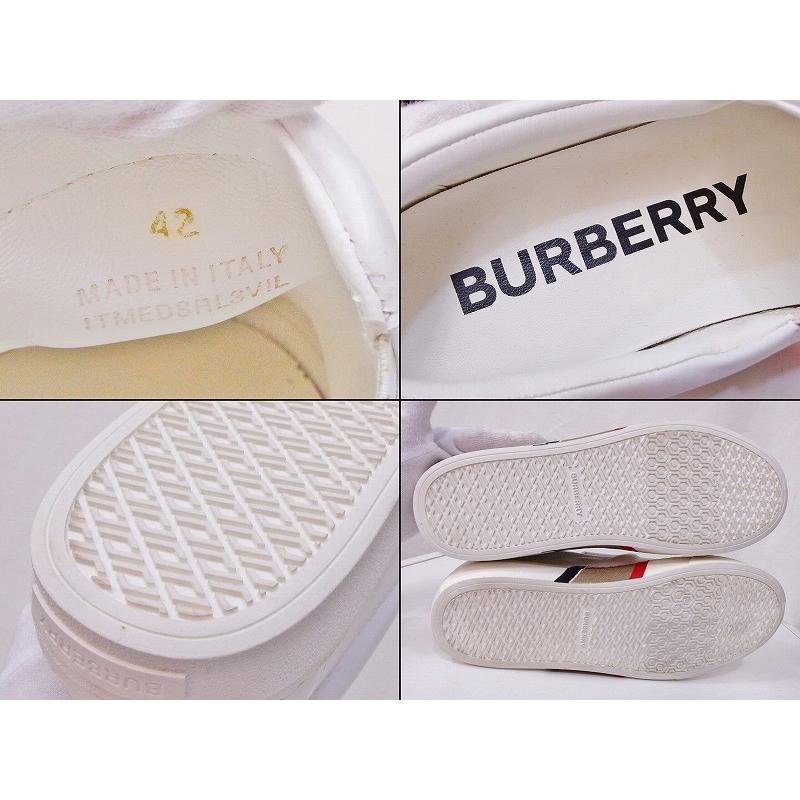 BURBERRY バーバリー バイオベースソール レザー スリッポン BURBERRY バーバリー バイオベースソール レザー スリッポン