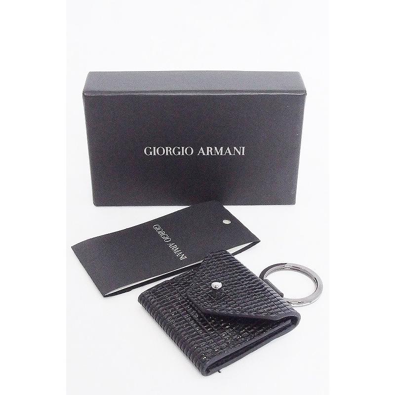 ジョルジオアルマーニ ARMANI キーリング キーホルダー-