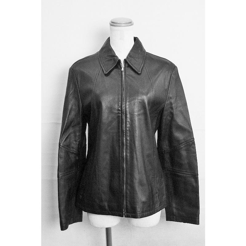 Max&Co ジップアップ レザージャケット