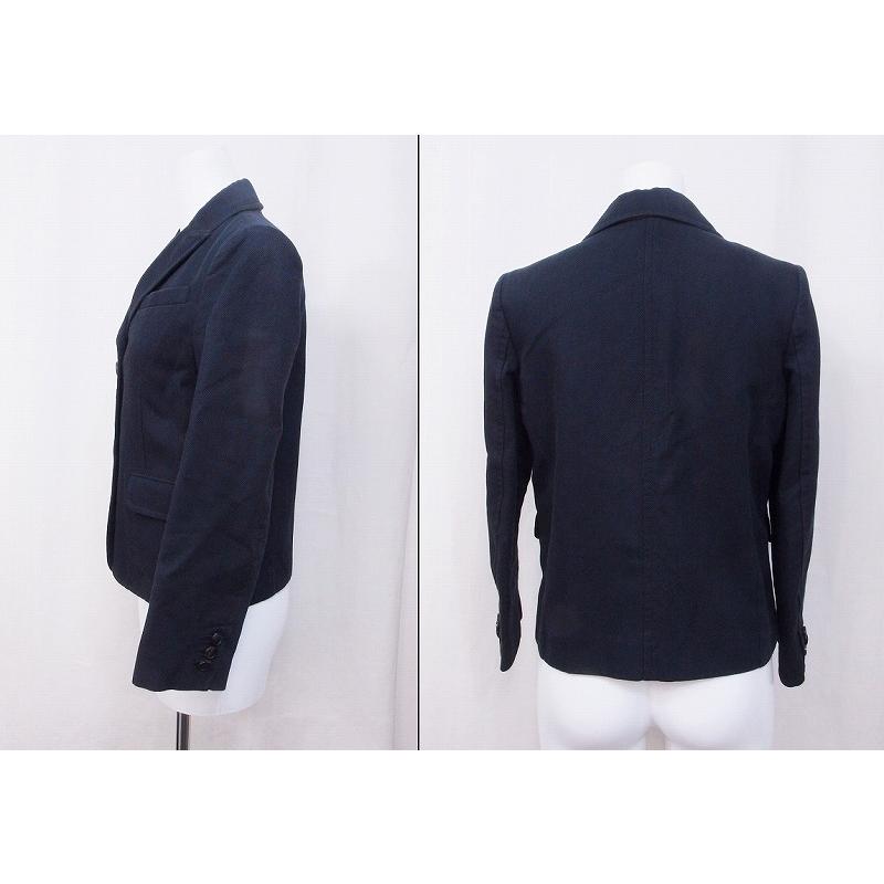 MACPHEE（マカフィー） コットン×リネン ジャケット 40 ブラック系