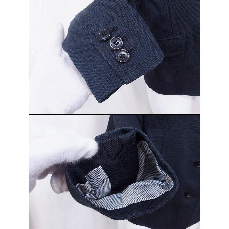 MACPHEE（マカフィー） コットン×リネン ジャケット 40 ブラック系