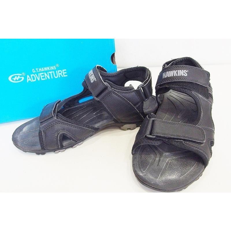Hawkins ホーキンス ウォーキング サンダル メンズ 26 0 Hs103 ブラック 中古 Ok Visionヤフーショッピング店 通販 Yahoo ショッピング