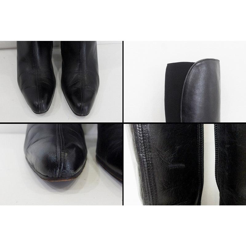 CHARLES JOURDAN ロングブーツ 黒 ブラック 23.5cm