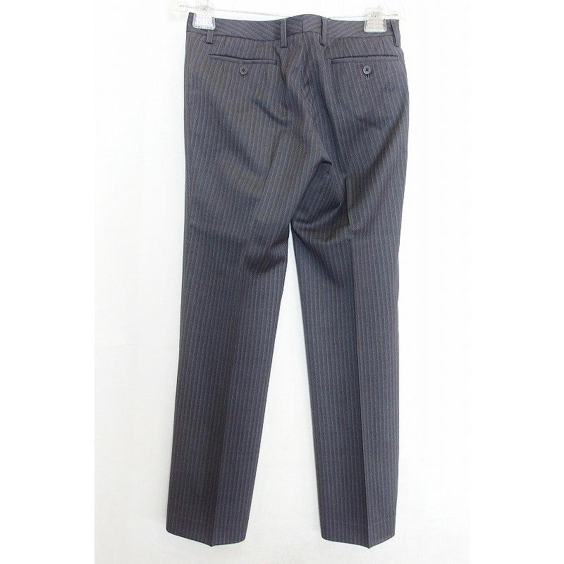 INCOTEX インコテックス ストライプ パンツ 40 グレー :ok3812155161