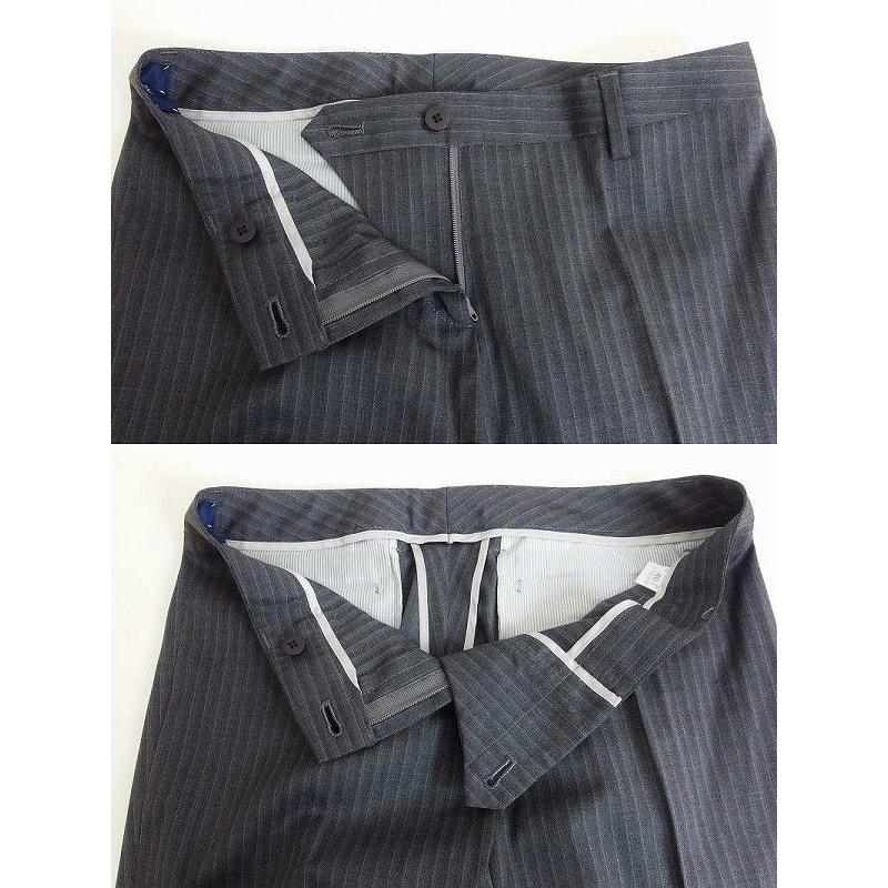 INCOTEX インコテックス ストライプ パンツ 40 グレー :ok3812155161