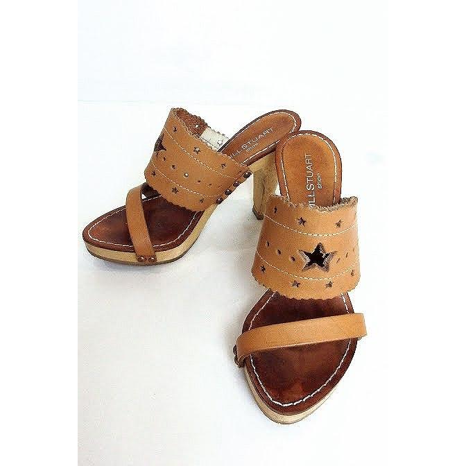 Jill Stuart ジルスチュアート サンダル ミュール S ブラウン Ok Visionヤフーショッピング店 通販 Yahoo ショッピング