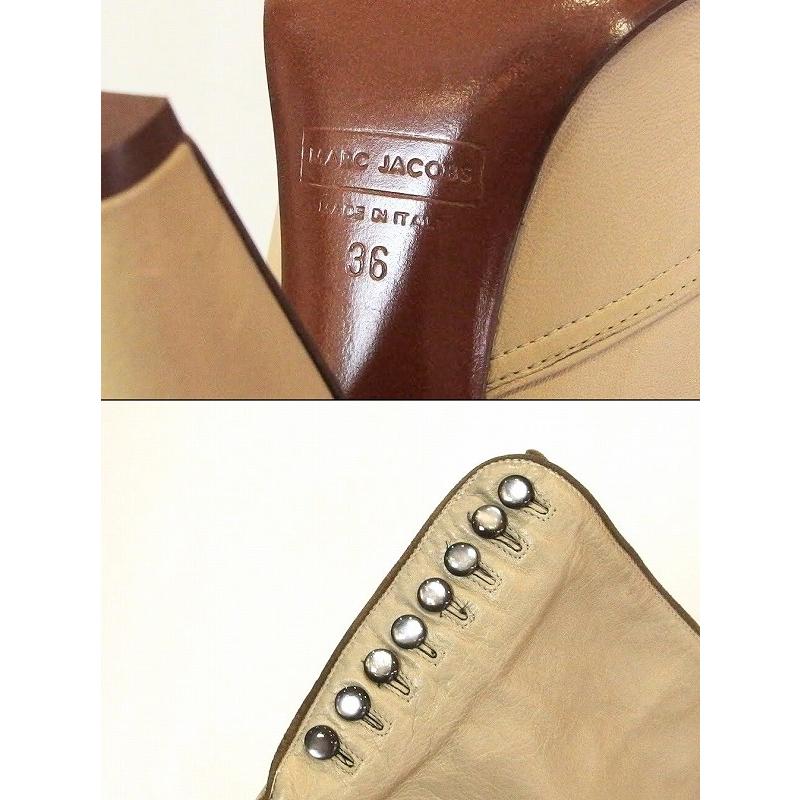 MARC BY JACOBS マークジェイコブス 厚底 レザー ロングブーツ MARC BY JACOBS マークジェイコブス 厚底 レザー ロングブーツ