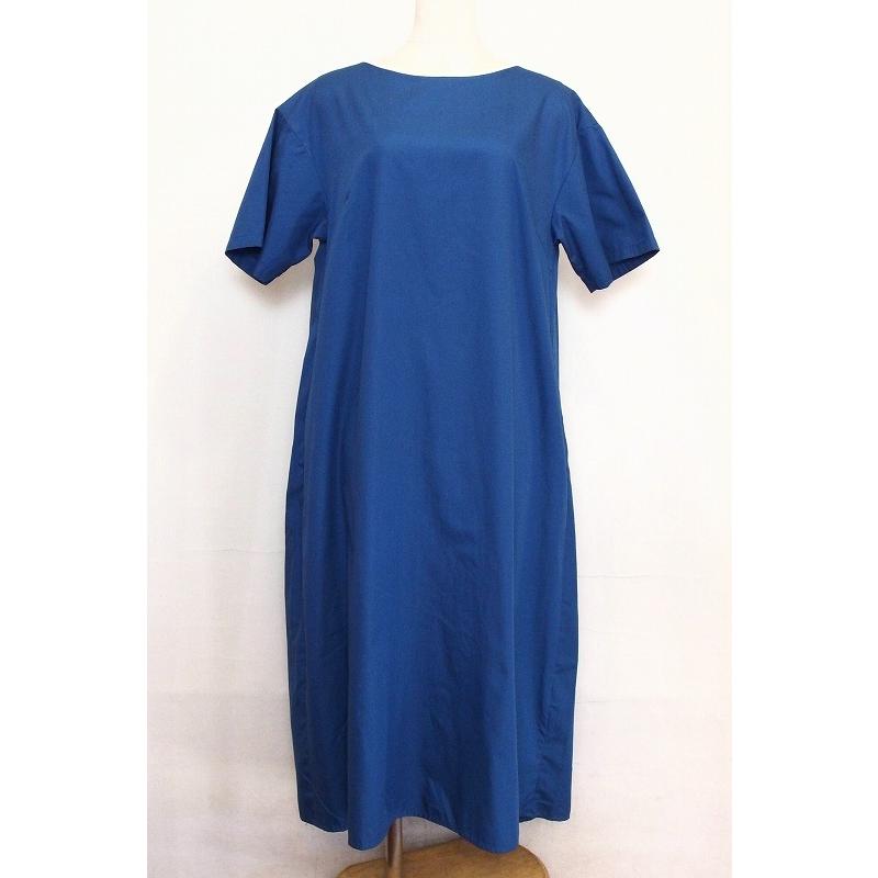 Ray Beams レイビームス バックプリーツボートネックワンピース ブルー Ok Visionヤフーショッピング店 通販 Yahoo ショッピング