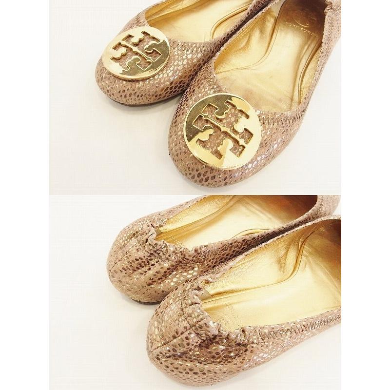 TORY BURCH トリーバーチ バレエシューズ 7 （24cm相当） ベージュ 