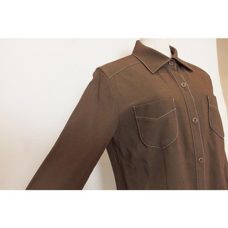 Leilian（レリアン） 長袖シャツ 9 ブラウン : BRAND VISIONヤフー 