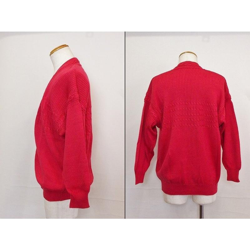 mila schon ミラショーン UOMO コットン カーディガン メンズ S レッド 