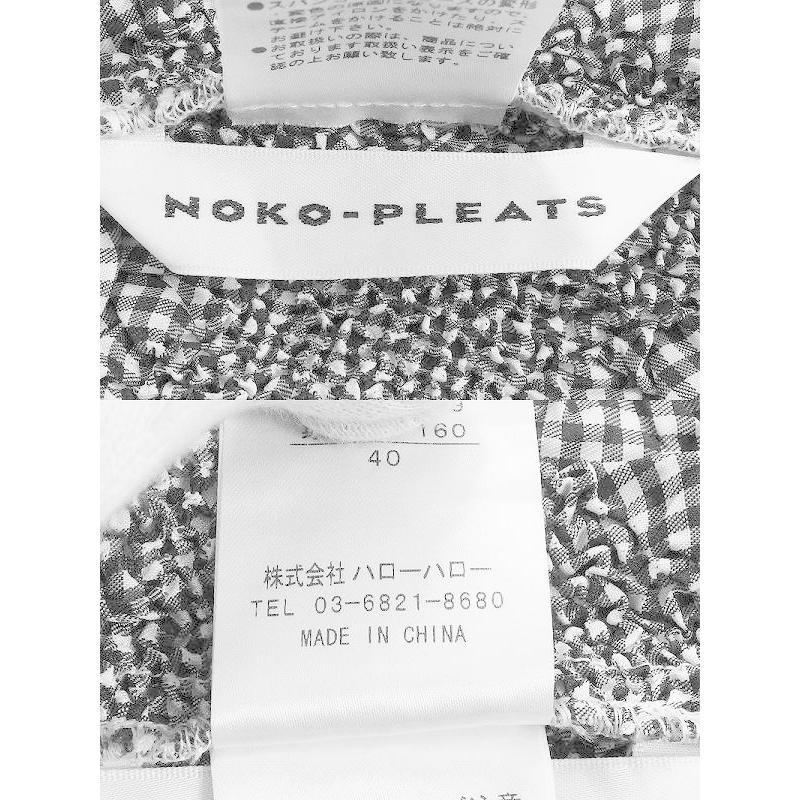 NOKO PLEATS ノコプリーツ プリーツジャケット フリル フラワー