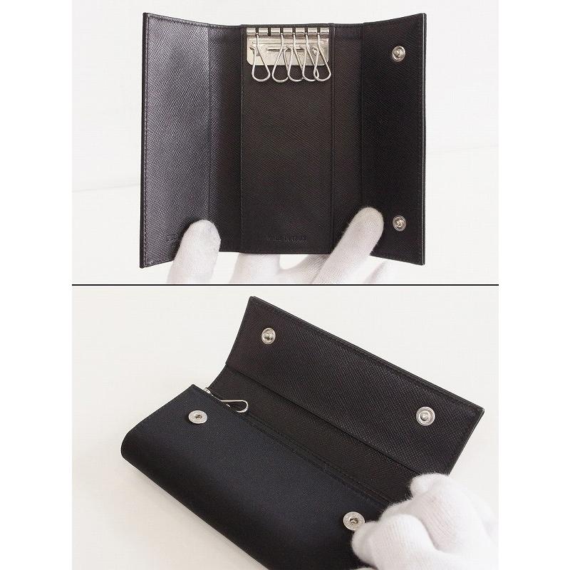 PRADA プラダ 5連 ロングキーケース ナイロン *1つ金具取れ M223 PRADA プラダ 5連 ロングキーケース ナイロン *1つ金具取れ M223