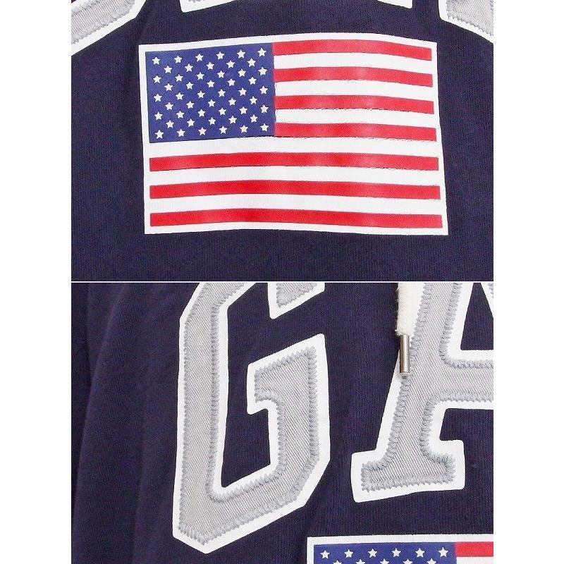GAP ギャップ プルオーバー パーカー フーディー アメリカ国旗 メンズ 
