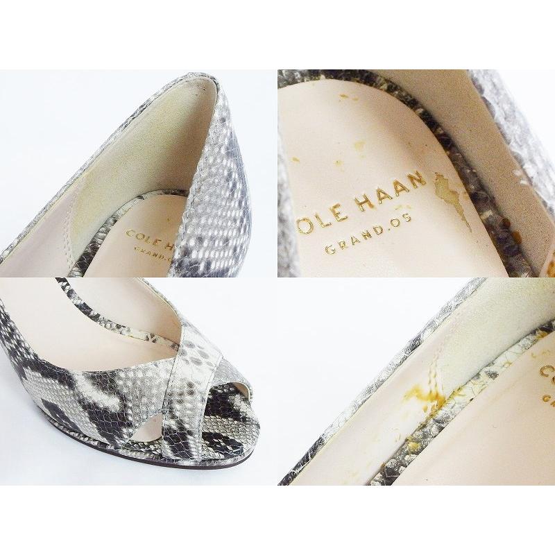 COLE HAAN コールハーン バックストラップ オープントゥパンプス