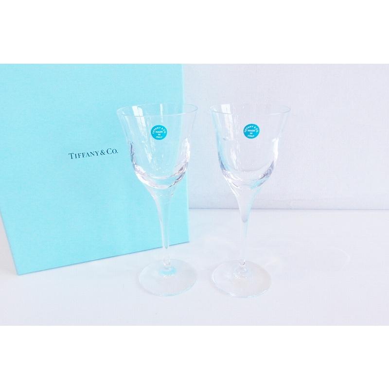 TIFFANY&Co. TIFFANY&Co ティファニー スウィング ワイングラス ペア 