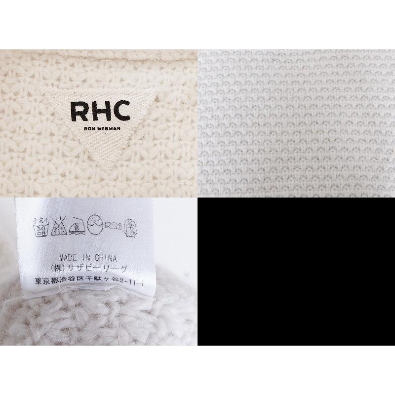 Ron Herman ロンハーマン RHC アンゴラ混 丸首 ニットセーター Ron Herman ロンハーマン RHC アンゴラ混 丸首 ニットセーター