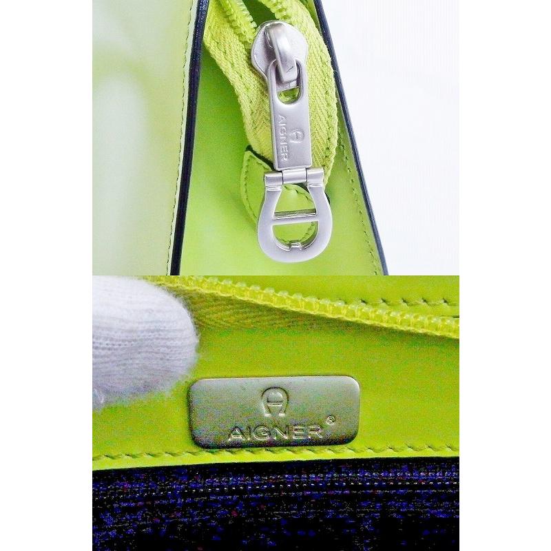 AIGNER アイグナー レザー ワンショルダーバッグ *ショルダー AIGNER アイグナー レザー ワンショルダーバッグ *ショルダー
