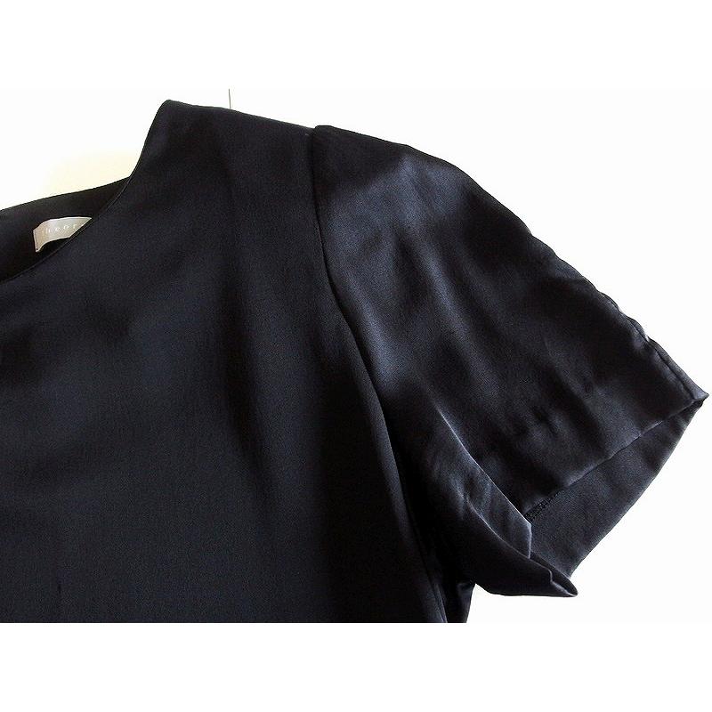 theory luxe セオリーリュクス シルク 半袖ブラウス DELEENA 38 theory luxe セオリーリュクス シルク 半袖ブラウス DELEENA 38