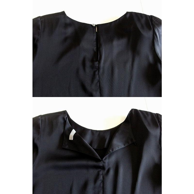 theory luxe セオリーリュクス シルク 半袖ブラウス DELEENA 38 theory luxe セオリーリュクス シルク 半袖ブラウス DELEENA 38