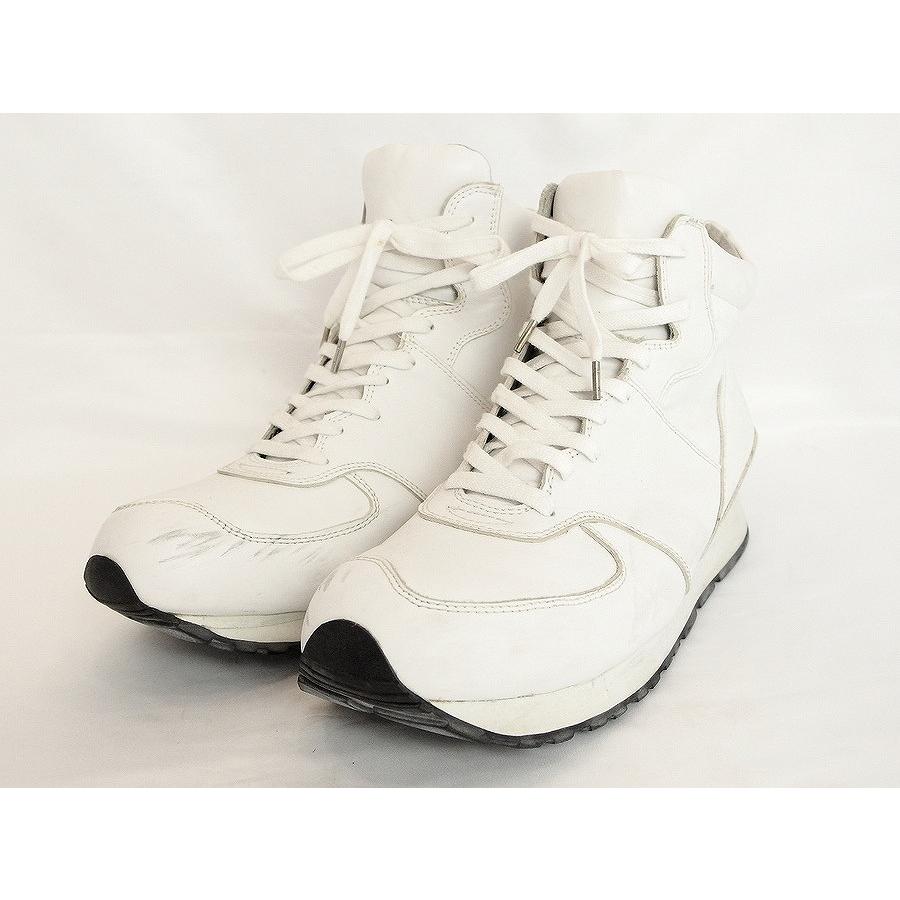 The Viridi-anne ヴィリディアン ハイカット レザー スニーカー  