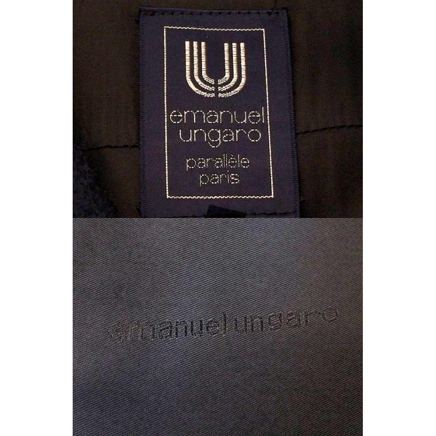 Emanuel Ungaro エマニュエルウンガロ ウール アルパカ混 ロングコート 