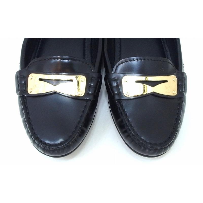 LOUIS VUITTON ルイヴィトン レザーローファー ドライビングシューズ  
