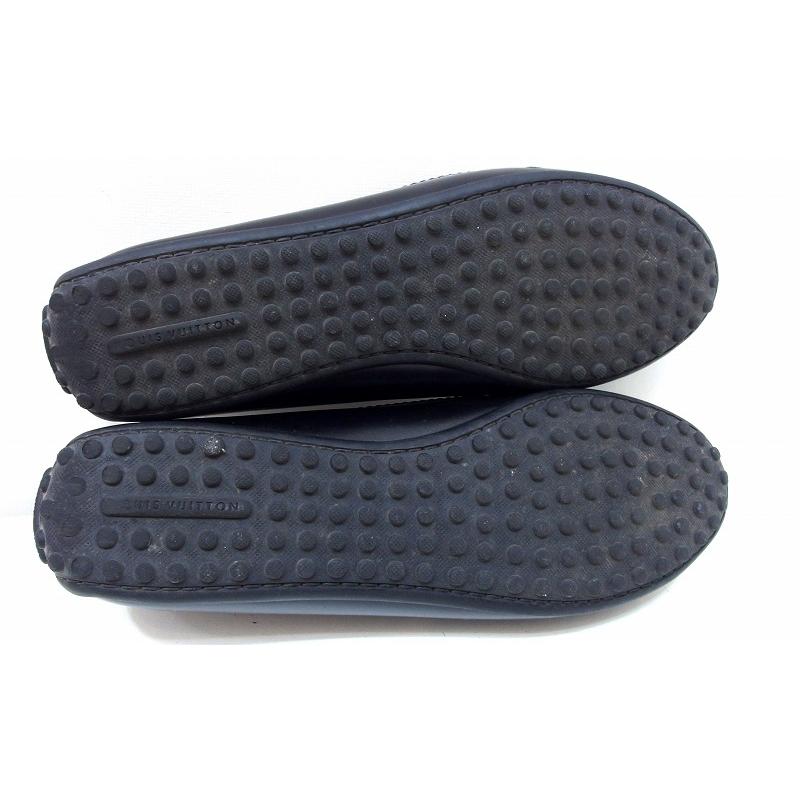 LOUIS VUITTON ルイヴィトン レザーローファー ドライビングシューズ