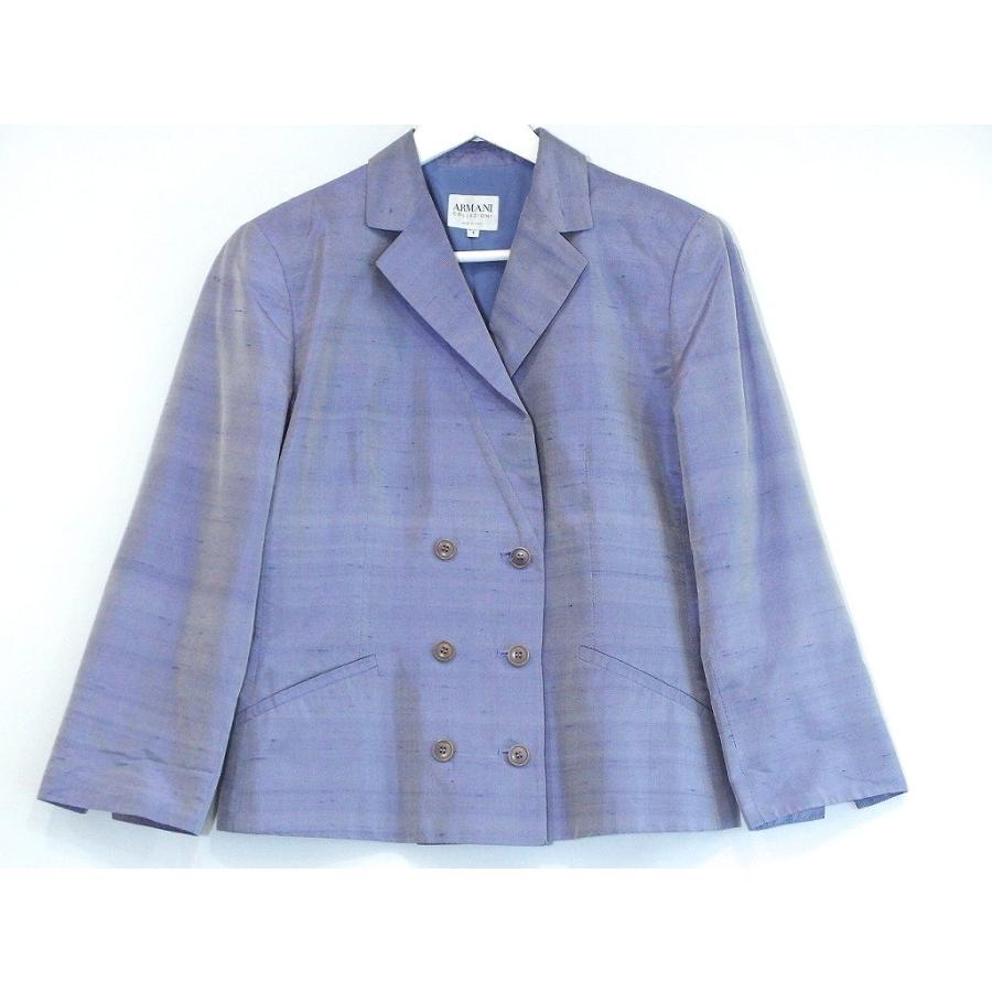 ARMANI COLLEZIONI アルマーニ コレッツォーニ シルク 光沢 テーラード