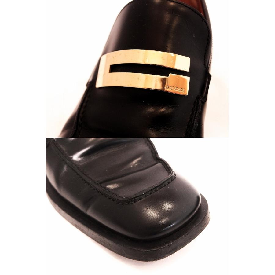 GUCCI グッチ Gプレート スクエアトゥ メンズ ドレスシューズ GUCCI グッチ Gプレート スクエアトゥ メンズ ドレスシューズ