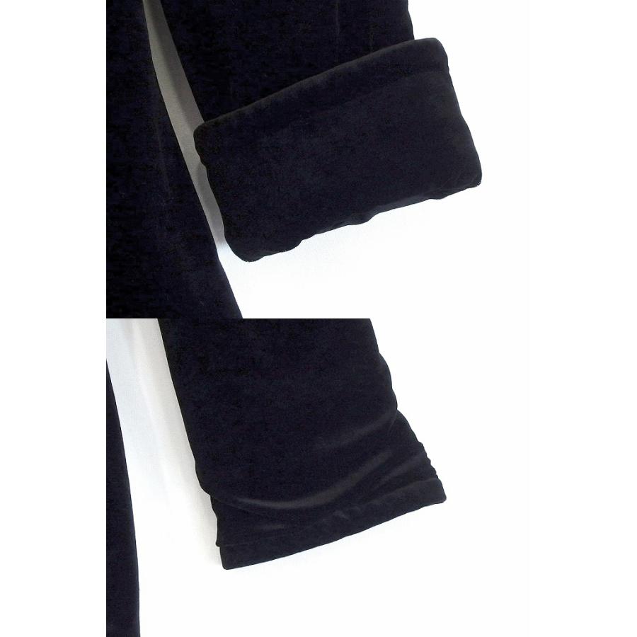 FOXEY NEW YORK 中綿 ジップアップ ショートブルゾンジャケット M FOXEY フォクシー ベロア ジップアップブルゾン 中綿 アウター