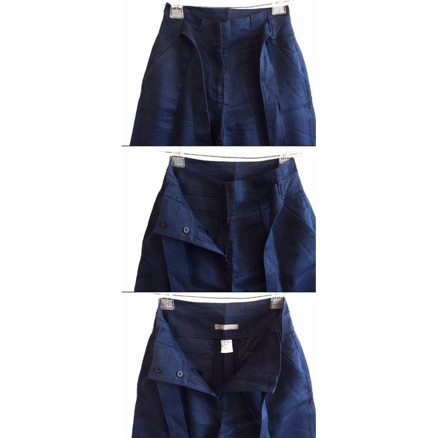 美品 セオリーリュクス リネン ワイド イージー パンツ 23年モデル 美品 セオリーリュクス リネン ワイド イージー パンツ 23年