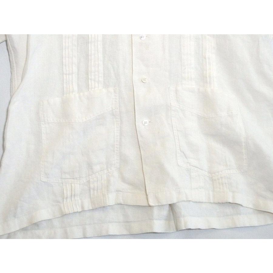 Bagutta（バグッタ） リネン THE SHIRT キューバ シャツ オープン 